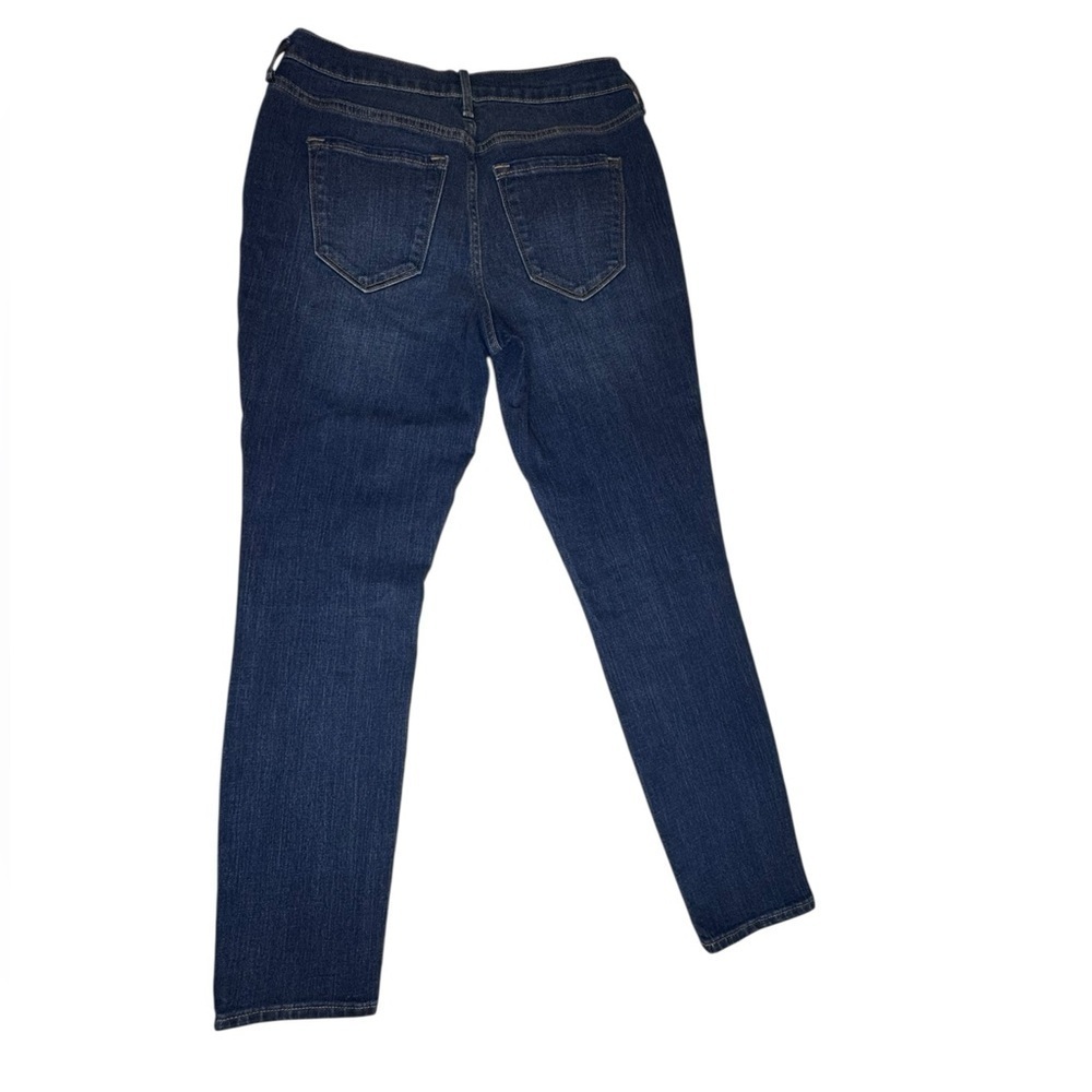 Old Navy curvy mid-rise skinny medium wash jeans - Picture 2 of 6